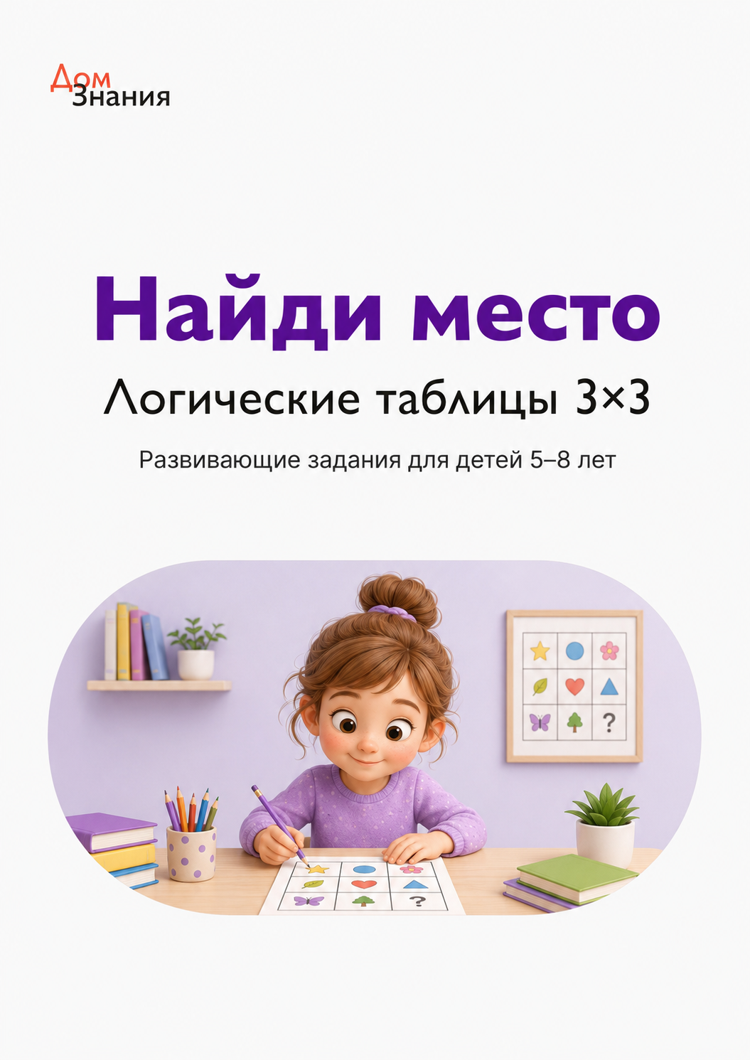 «Найди место»: логические задания с таблицами 3×3